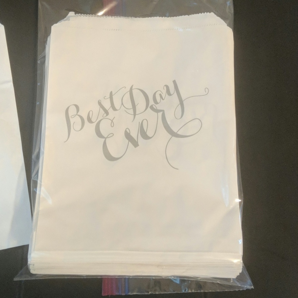 Cake/Goodie Bags - "Best Day Ever"